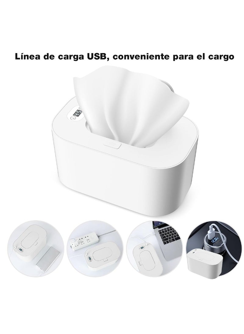 Wipes Warmer, Adjustable Wipes Warmer with Digital Display