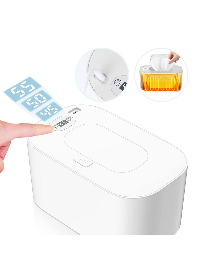 Wipes Warmer, Adjustable Wipes Warmer with Digital Display
