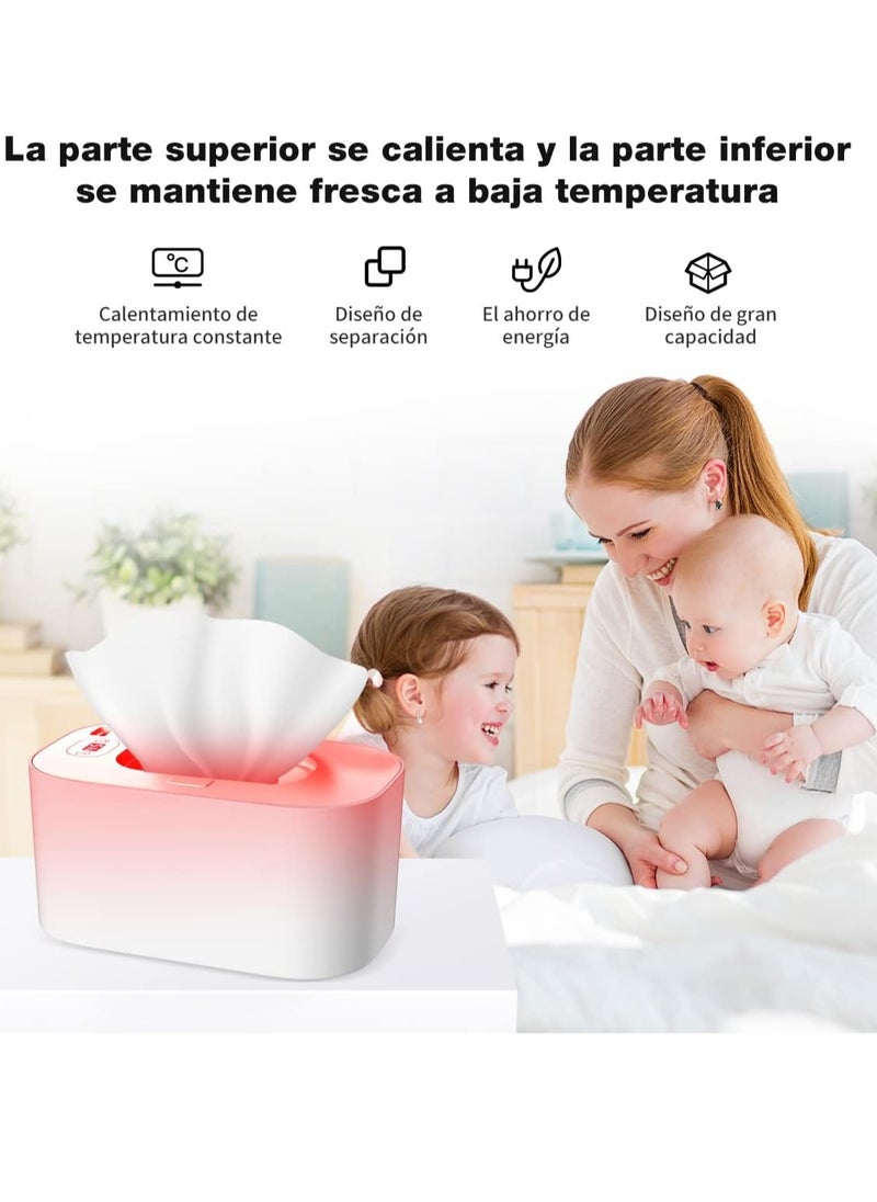 Wipes Warmer, Adjustable Wipes Warmer with Digital Display