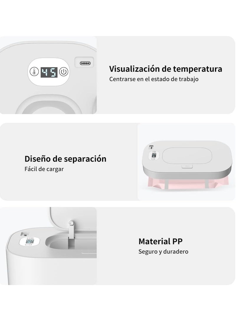 Wipes Warmer, Adjustable Wipes Warmer with Digital Display