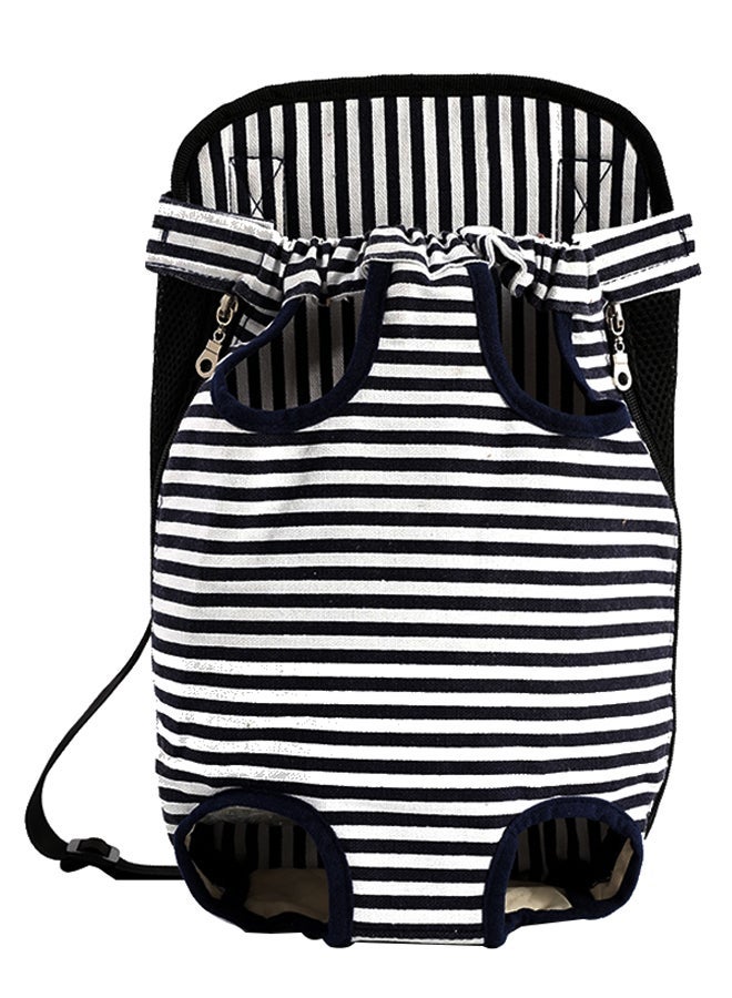 NIBEMINENT Shoulder Pet Carrying Backpack Black