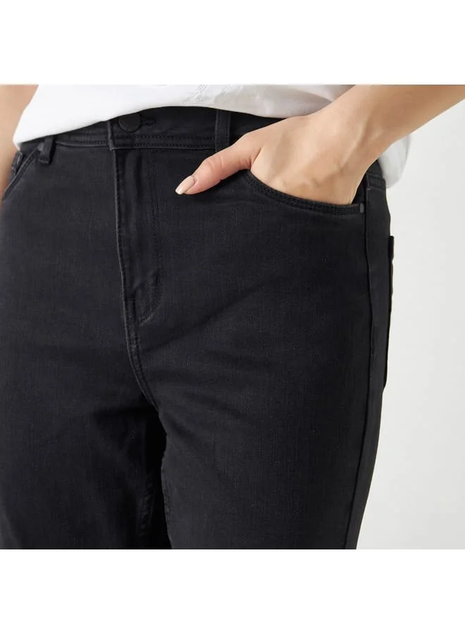 Lee Cooper Lee Cooper Super Skinny Fit Distressed Jeans