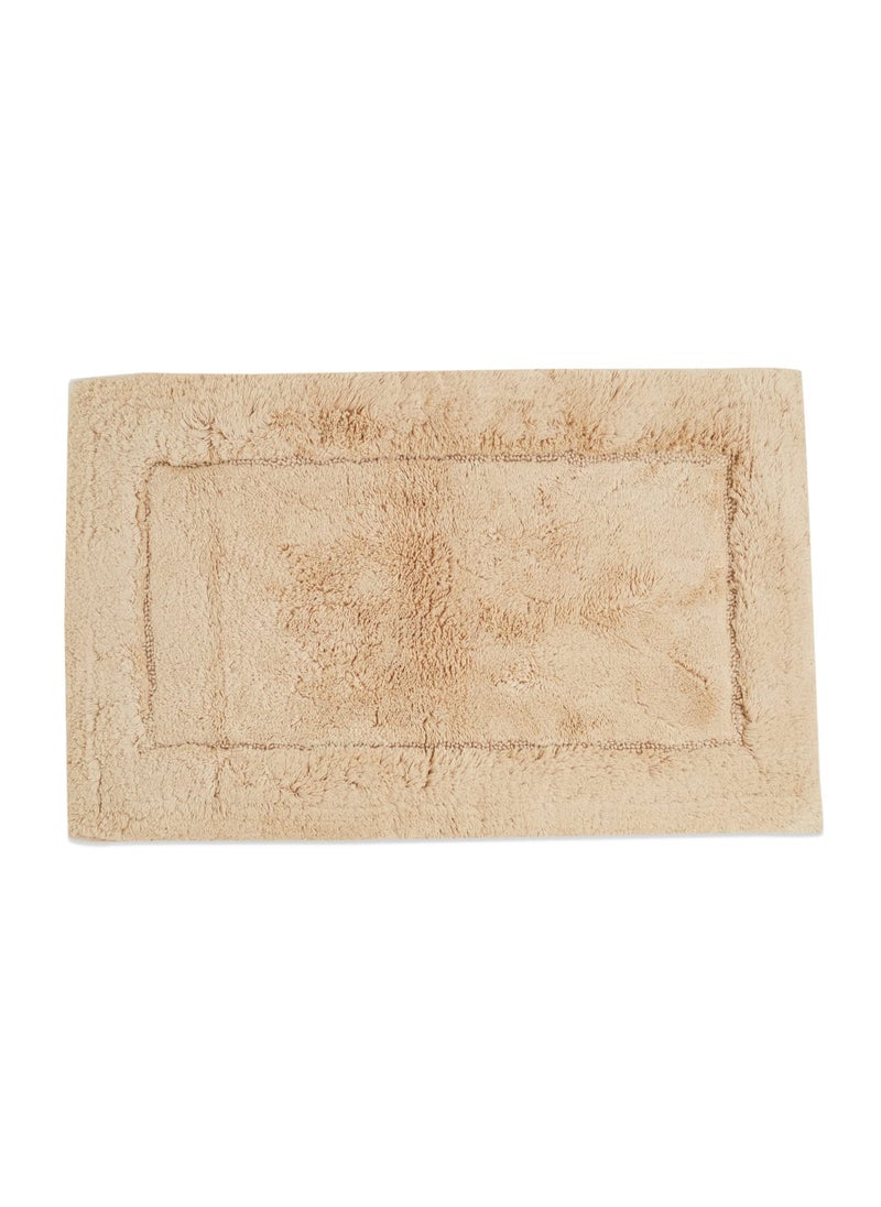 SPACES Spaces HYGRO Cotton Bath Mats Small Dries You Quicker Blooms Softer When Washed More Absorbent (Solid 40CMX60CM)-Light Yellow  - Image 4