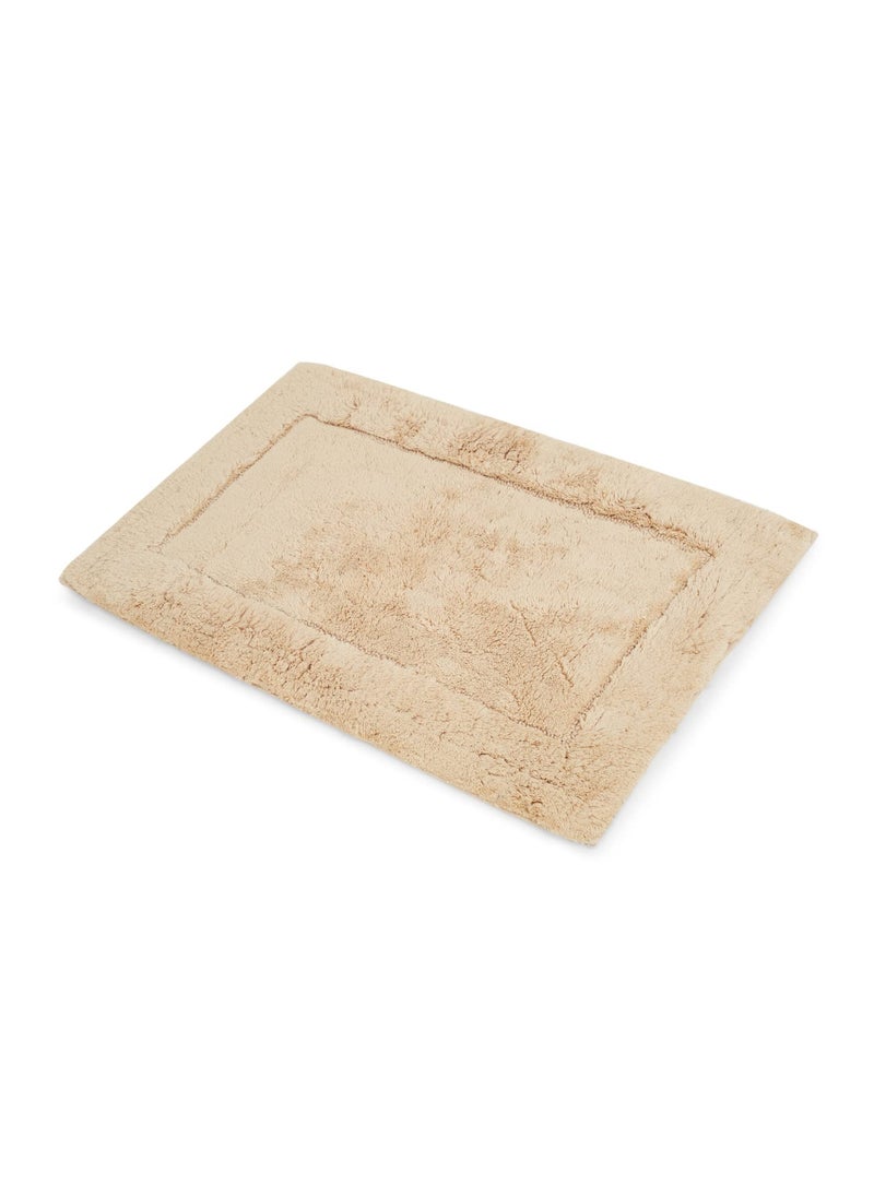 SPACES Spaces HYGRO Cotton Bath Mats Small Dries You Quicker Blooms Softer When Washed More Absorbent (Solid 40CMX60CM)-Light Yellow  - Image 3