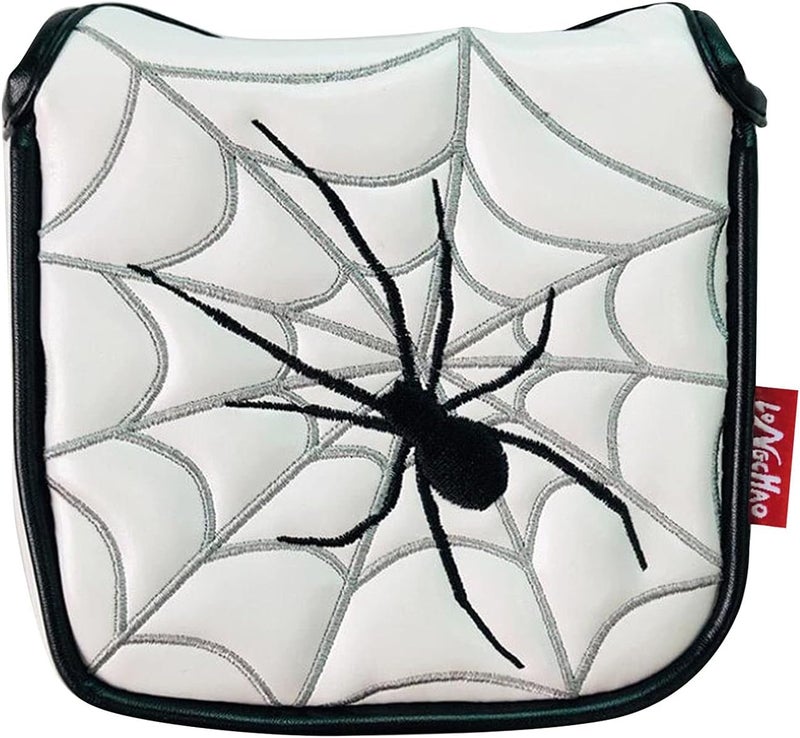 كلاراكو غطاء مضرب غولف مربع الشكل، مصنوع من جلد البولي يوريثان، غطاء رأس المضرب، إغلاق مغناطيسي - Image 1