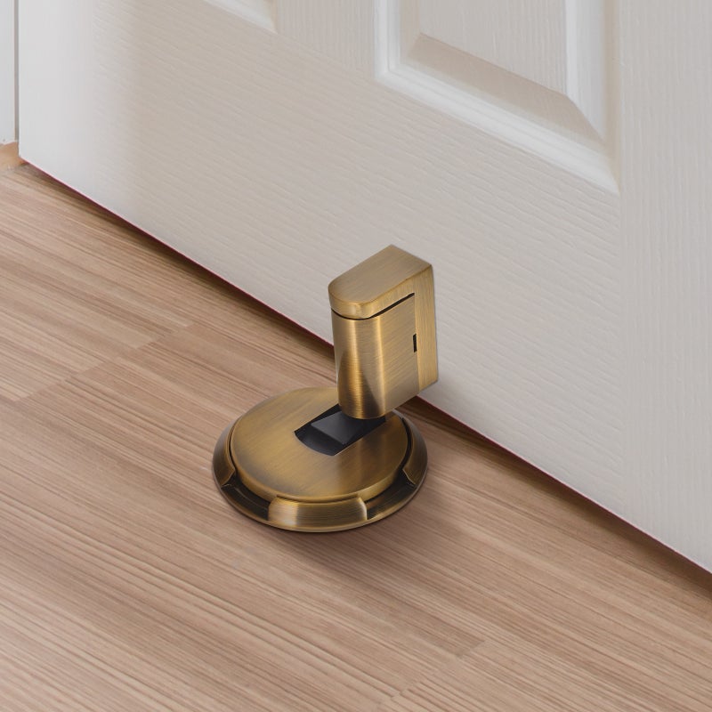 Mechanical Door Heavy Duty Windproof Exterior Door Stop No Drill Adhesive Gate Stop Wall Protector From Slamming - Image 4