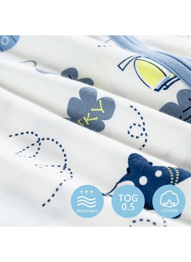 TILLYOU TILLYOU baby-boys Sleeveless Quilted Sleep Sacks  - Image 3