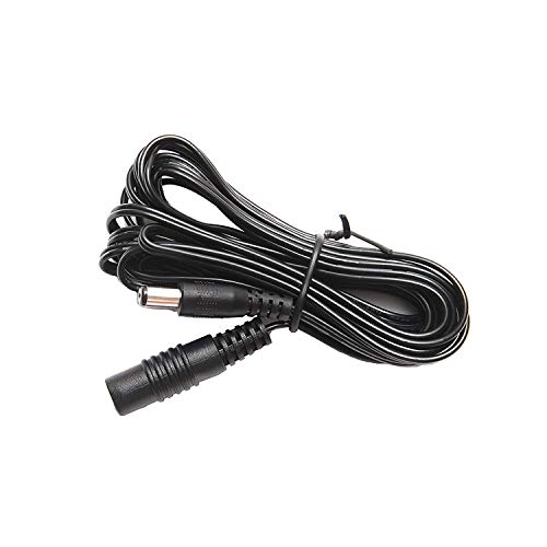 OMNIHIL 10 Feet 2.1millimeters x 5.5millimeters DC Plug Extension Cable Compatible with Power Adapter, 20AWG - Image 1