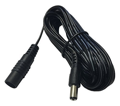 OMNIHIL 10 Feet 2.1millimeters x 5.5millimeters DC Plug Extension Cable Compatible with Power Adapter, 20AWG - Image 2
