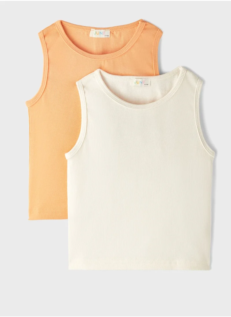 جون Kid 2 Pack Camisole Athlete Vest