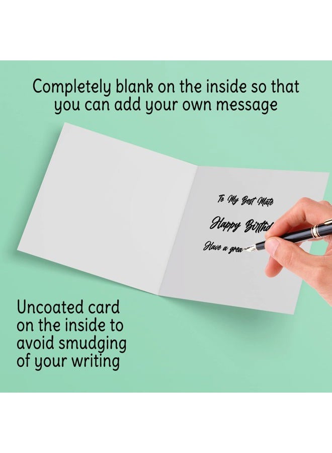 Stuff4 Daddy Fathers Day Card Daddy Shark - Birthday Cards for Daddy from Daughter Son, Happy Birthday Daddy, Toddler Baby 1st Father's Day, 145mm x 145mm Seasonal Dad Papa Funny Greeting Cards - Image 4