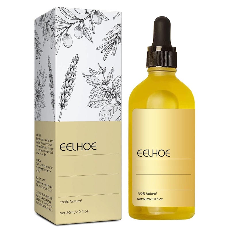 EELHOE Veganic Natural Rosemary Hair Oil for Growth, Improves Dry, Damaged and Thin Hair (1 Pcs) - Image 1