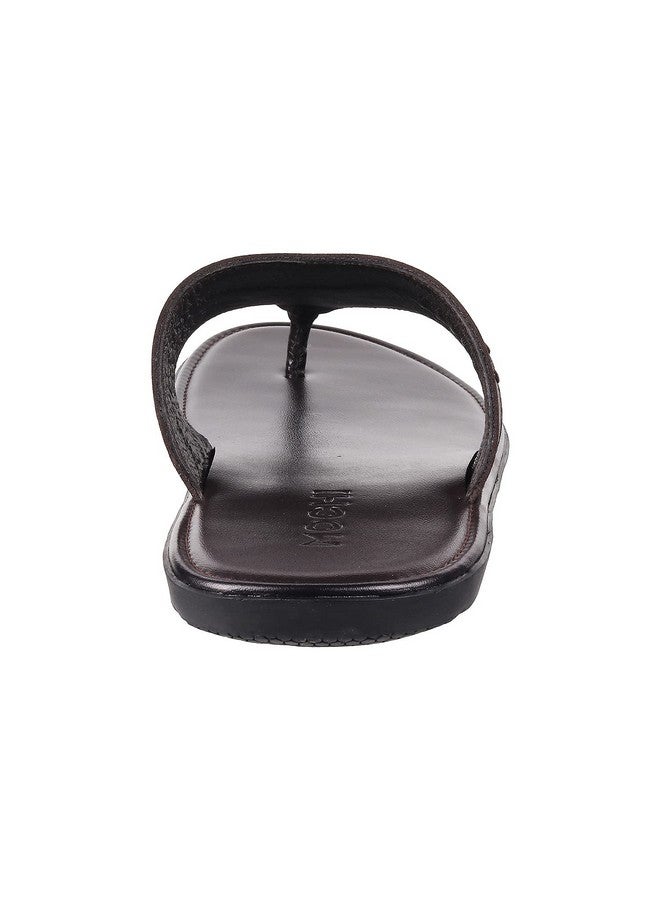 موتشي نعال موتشي الجلدية للرجال باللون البني (مقاس (10 المملكة المتحدة (44 الاتحاد الأوروبي)) - Image 3