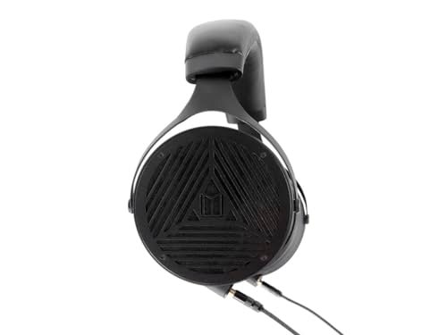 Monoprice Monolith M1070 Over Ear Open Back Planar Headphones Lightweight Padded Headband Plush and Removable Earpads 106mm Planar Driver 60 Ohms Black - Image 3