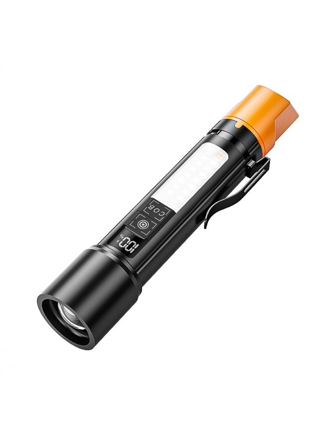 NIBEMINENT Long-Range Flashlight - Multifunctional Outdoor High-Intensity Torch