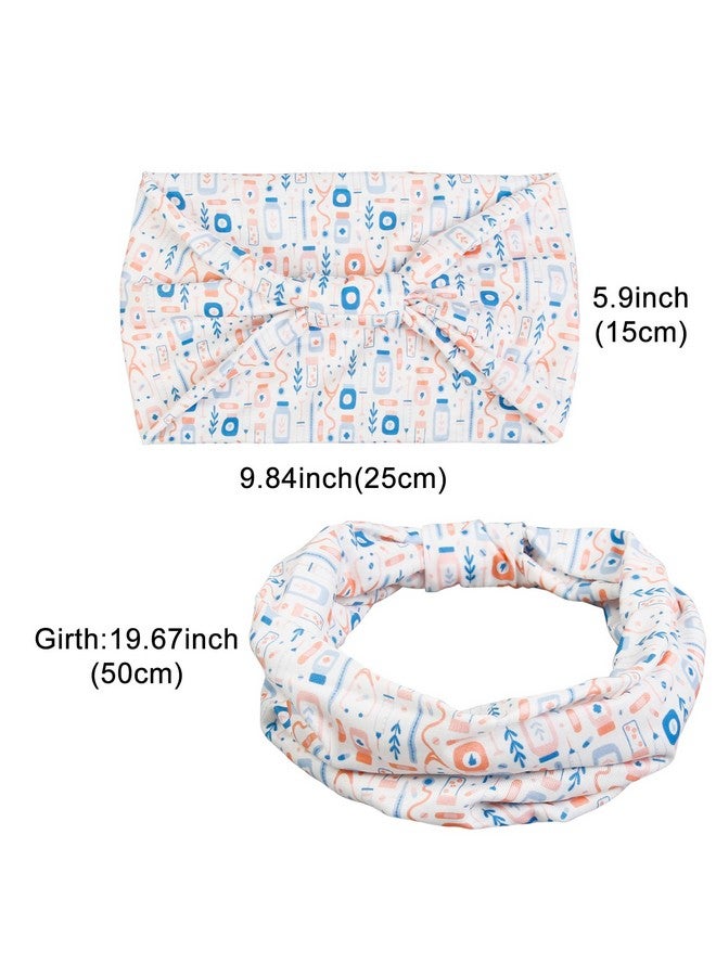 Tobeffect Headbands For Women Wide Knotted Head Bands For Women'S Hair Bandana Turban Bandeau Hairbands Workout Yoga Sport Head Wraps Hair Accessories 6 Packs  - Image 2