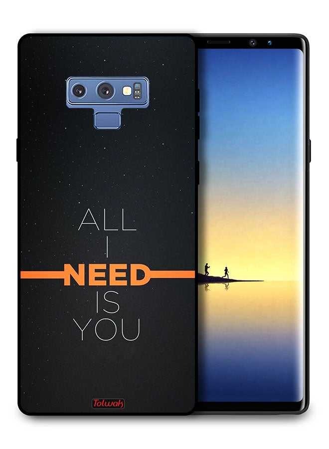 Tolwak Samsung Galaxy Note 9 Protective Case Cover All I Need Is You - Image 1