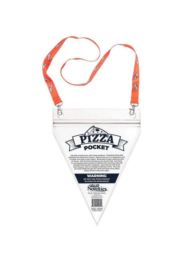 Fairly Odd Novelties - Pizza Pouch One Size Clear - Image 1