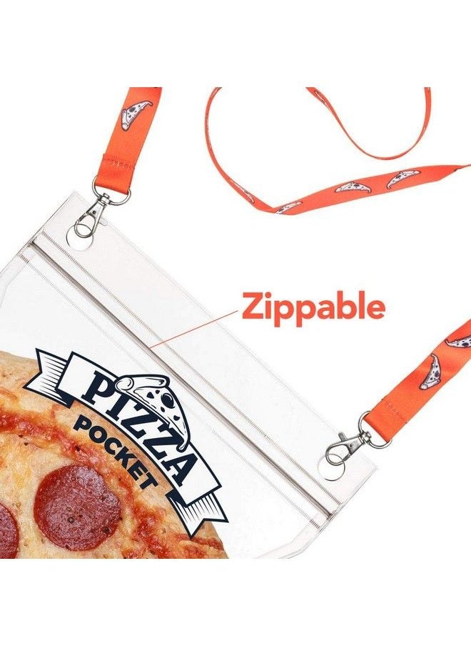 Fairly Odd Novelties - Pizza Pouch One Size Clear - Image 1