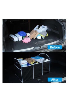 ECVV ECVV Car Trunk Organizer, Collapsible Portable Multi-Compartment, Automotive SUV Car Organizer for Storage CargoTruck & Car Accessories  - Image 3