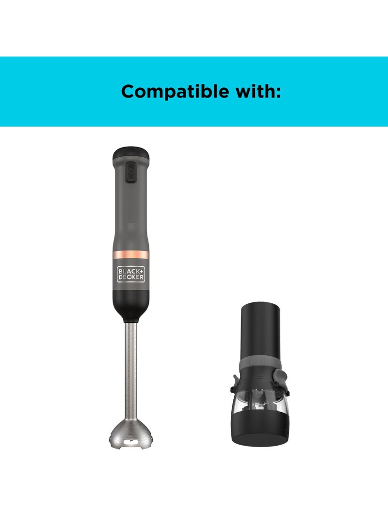 BLACK+DECKER - Spice Grinder Attachment for Kitchen Wand BPA Free Plastic BCKM101SPFF-XJ - Image 1