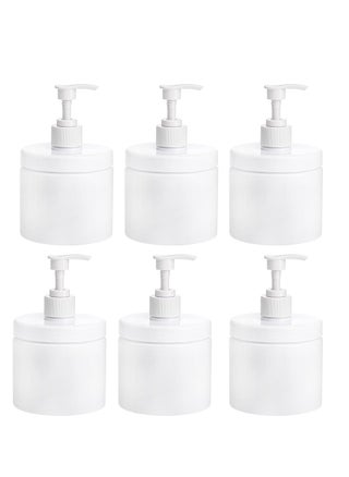 Plastic Lotion Dispenser Empty Bottles with Pump Refillable Liquid Container for Dispensing Lotions Shampoo Massage Oil Dish Soap Bathroom Kitchen Sink 6 Pack - pzsku/Z4FB2B874D52847C000BEZ/45/_/1698648755/eae4b9ff-3025-4c84-bff3-ae22b9add69e