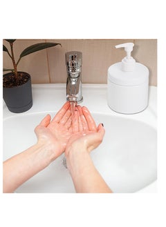 SYOSI Plastic Lotion Dispenser Empty Bottles with Pump Refillable Liquid Container for Dispensing Lotions Shampoo Massage Oil Dish Soap Bathroom Kitchen Sink 6 Pack  - Image 5