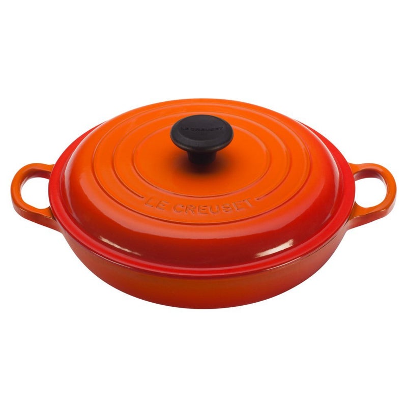 Le Creuset Le Creuset Enameled Cast Iron Signature Braiser 5 qt  Flame 