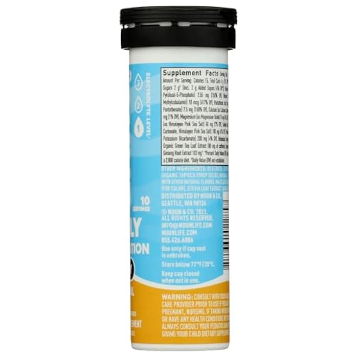 Nuun Energy Tropical Punch, 10 Drink Tablets - Image 2