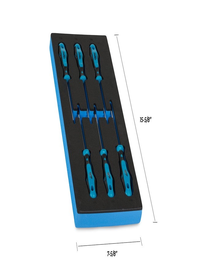 Capri Tools Kontour Star Screwdriver Set, 6-Piece with The Mechanics Tray - Image 2