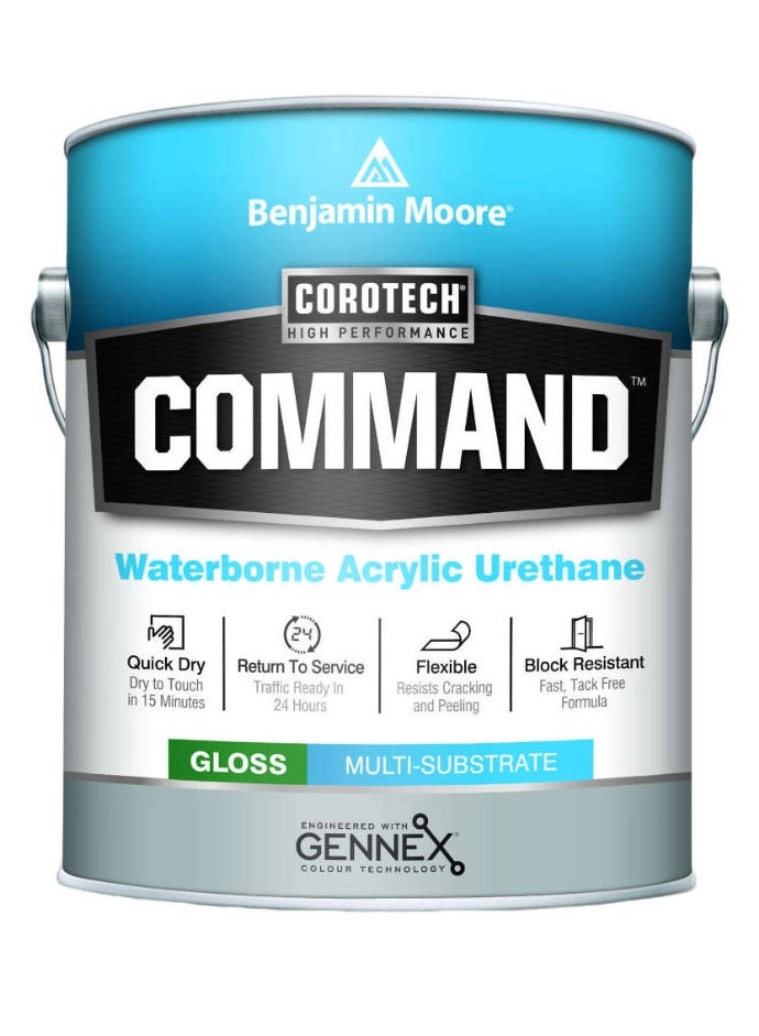 Corotech Command Waterborne Acrylic Urethane Gloss Base 3 3.48 L