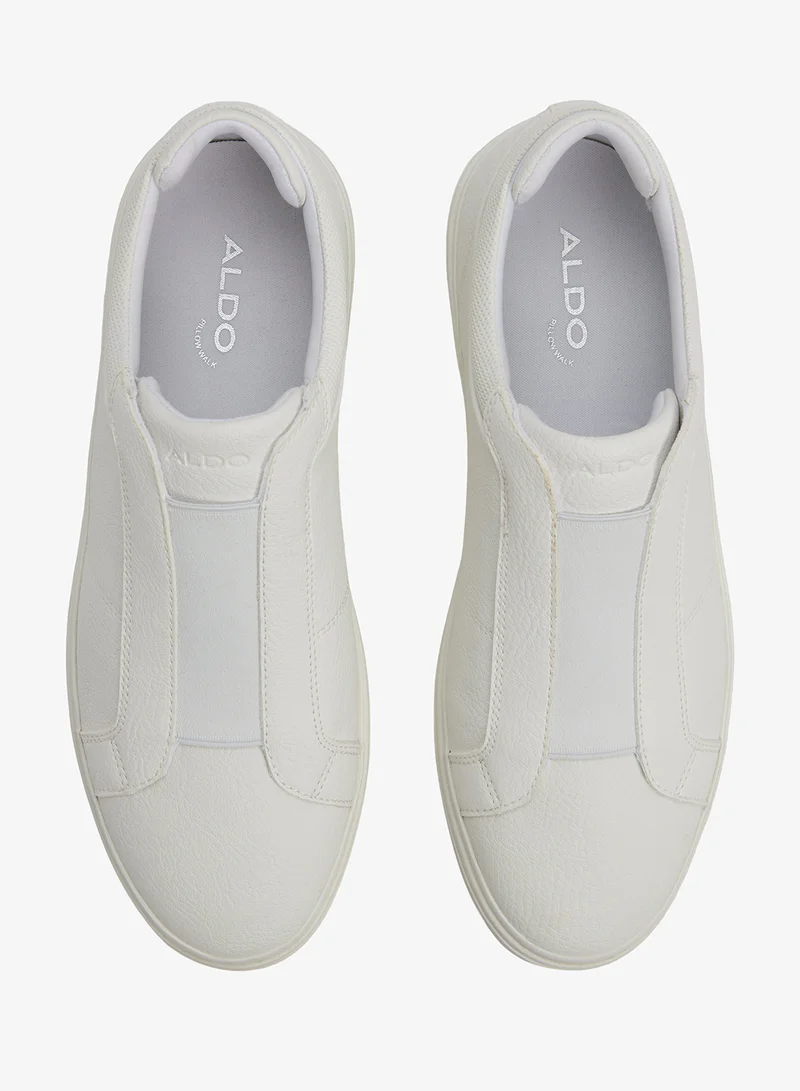 Aldo WHITE Aros Slip On Low Top Sneakers for Men | Best Price UAE