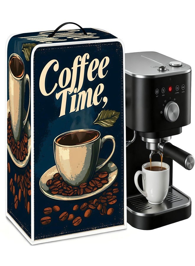 BVBOX Coffee Maker Cover, Durable Dustproof Lightweight Polyester Cotton Blend Universal Fit Appliance Protector for Kitchen Countertop (Coffee Cup) - Image 1