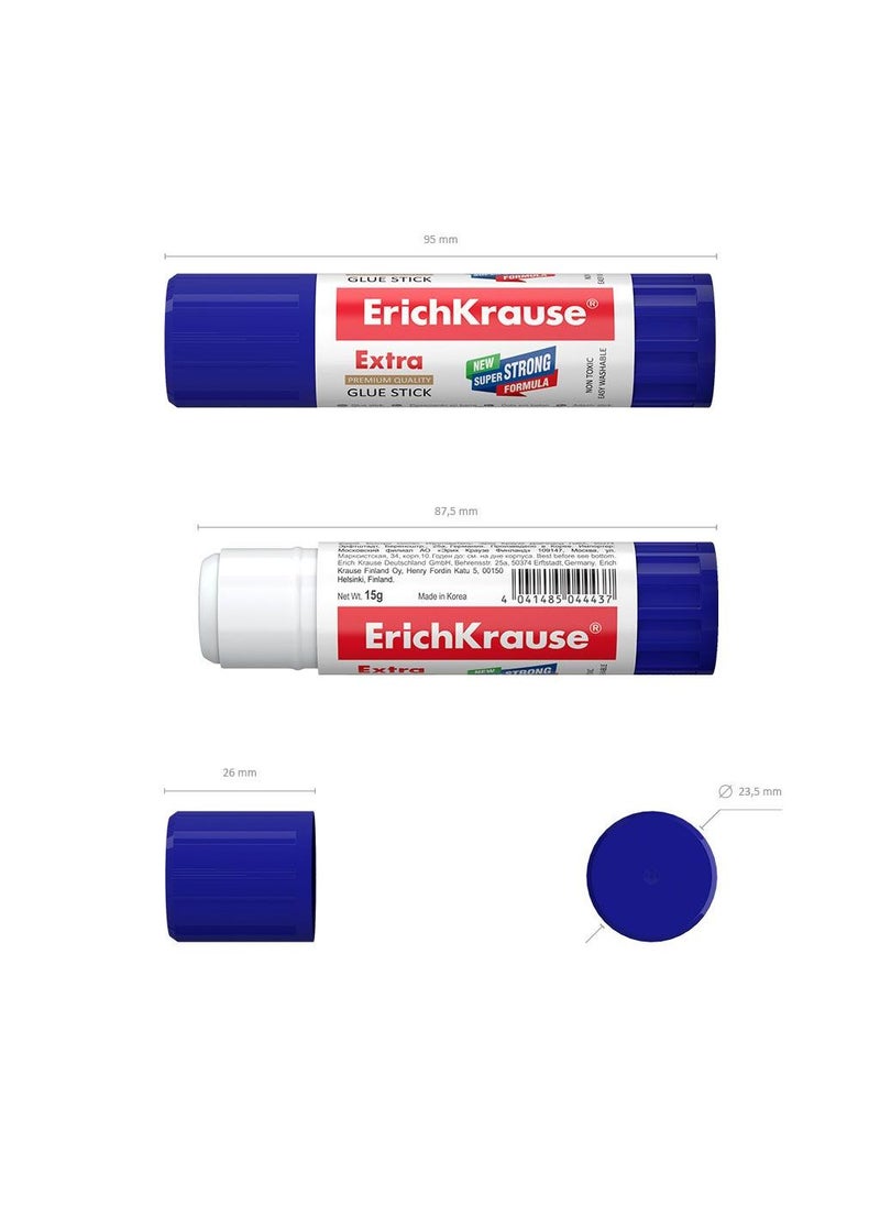 ErichKrause - Glue stick Extra, 15 g - Image 1