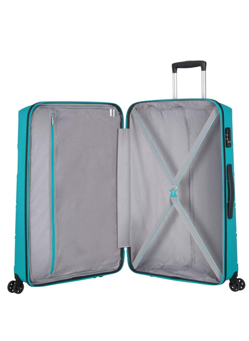 AMERICAN TOURISTER - 3-Piece Summer Splash Hardside Luggage Set With TSA Lock System in Summer Blue - Image 1