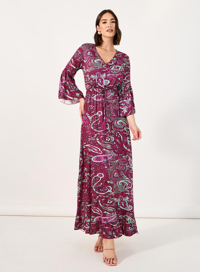 Styli Paisley Maxi Dress  - Image 4