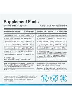 Life-Space Premium Broad Spectrum Probiotics, 32 Billion CFU & 15 Diverse Strains Including 4 Billion CFU Lactobacillus Rhamnosus(LGG), Formulated for Digestive Health, 2-Month Serving - 60 Capsules  - Image 4
