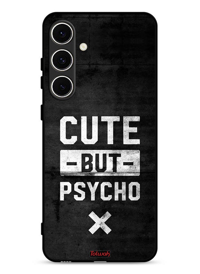 Tolwak Samsung Galaxy A56 5G Protective Case Cover Cute But Psycho - Image 1
