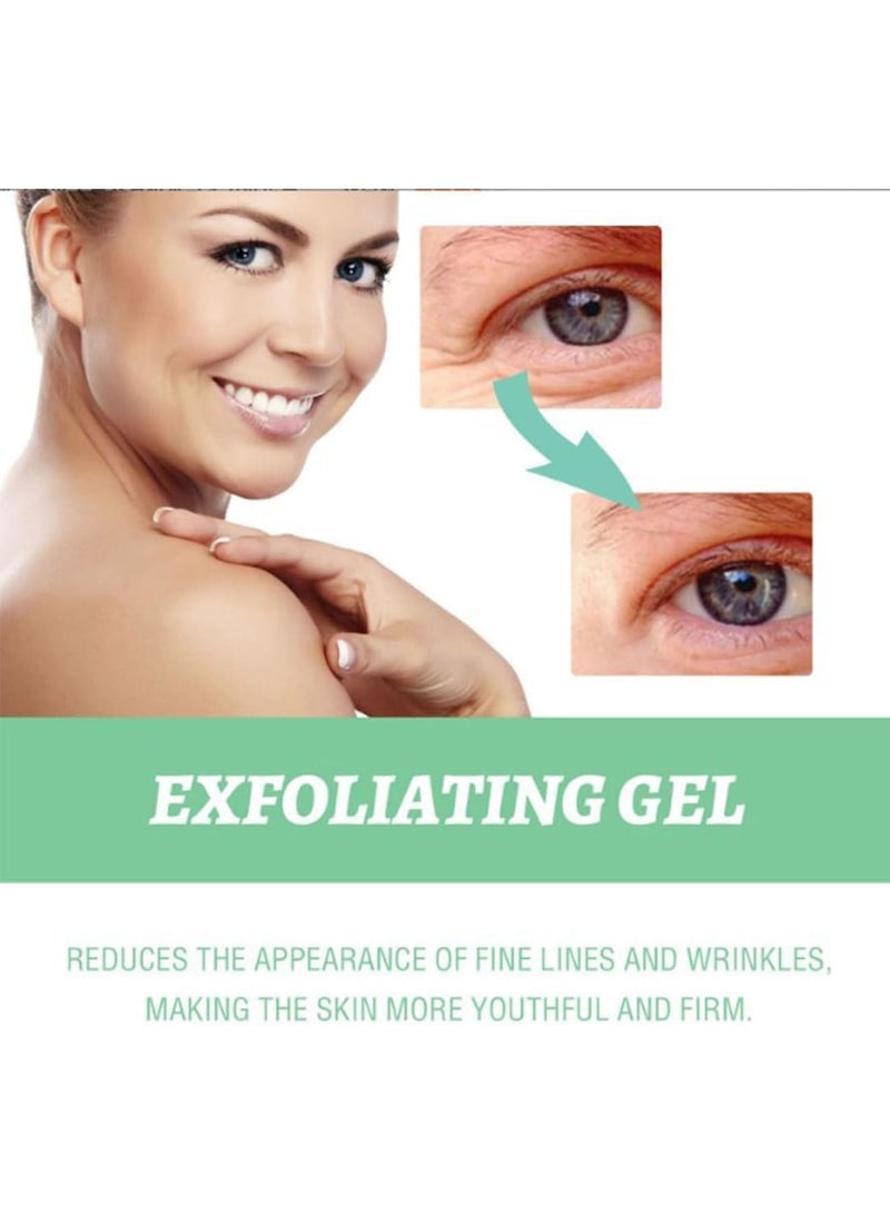 SOLARAE جل تقشير مطهر، 2 قطعة 100 جرام مقشر وجه لطيف، جل مقشر طبيعي لحب الشباب، يحسن لون البشرة وملمسها، تركيبة مضادة للحساسية، مناسب لجميع أنواع البشرة - Image 5