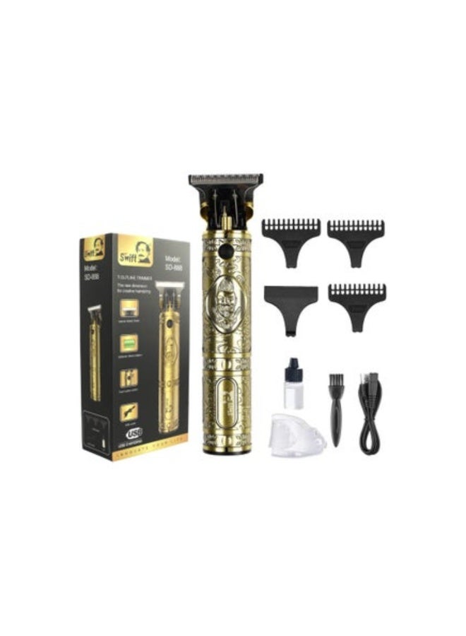 Professional Mens Hair Clippers Zero Gapped Cordless Hair Trimmer Professional Haircut & Grooming Kit for Men Rechargeable LED Display - Image 1