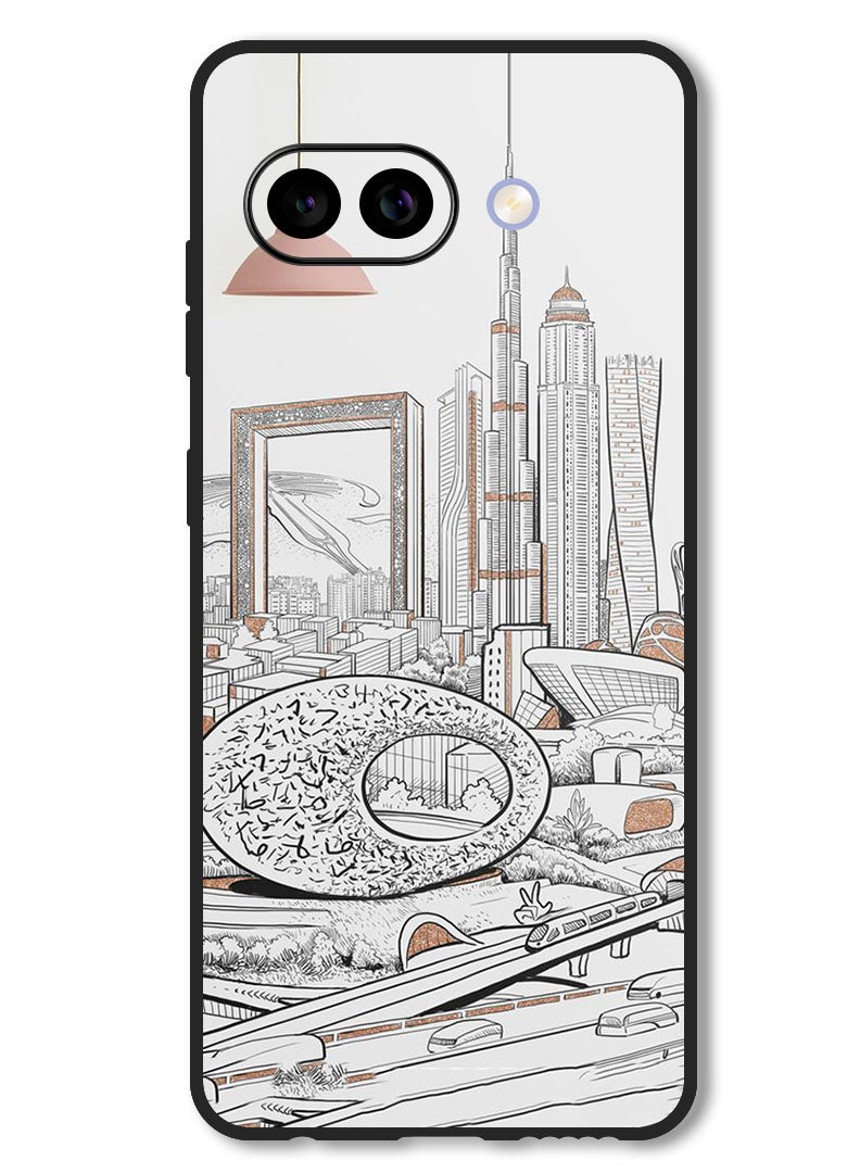 Theodor Case Compatible with Google Pixel 9A Protection Shockproof Bumper Cover I'm original - Image 1