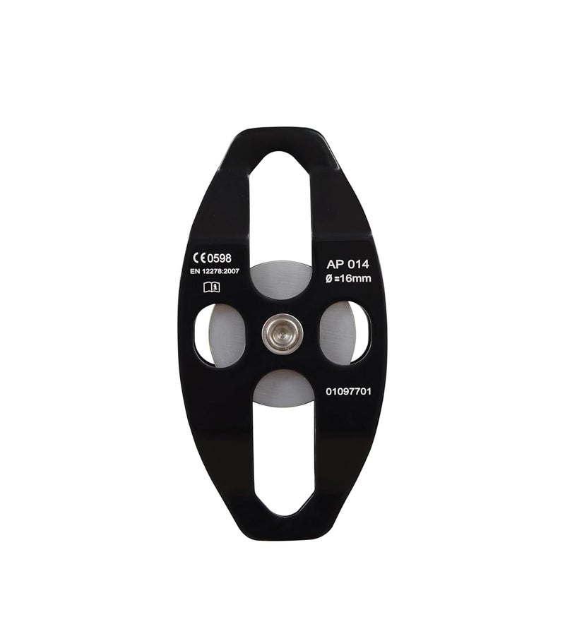 Karam Aluminium Single Pulley Double Side attachments | Heavy Duty Rope Cable Pulley System for Efficient Load Lifting | Fall Protection Safety Gear | AP014 - Image 3