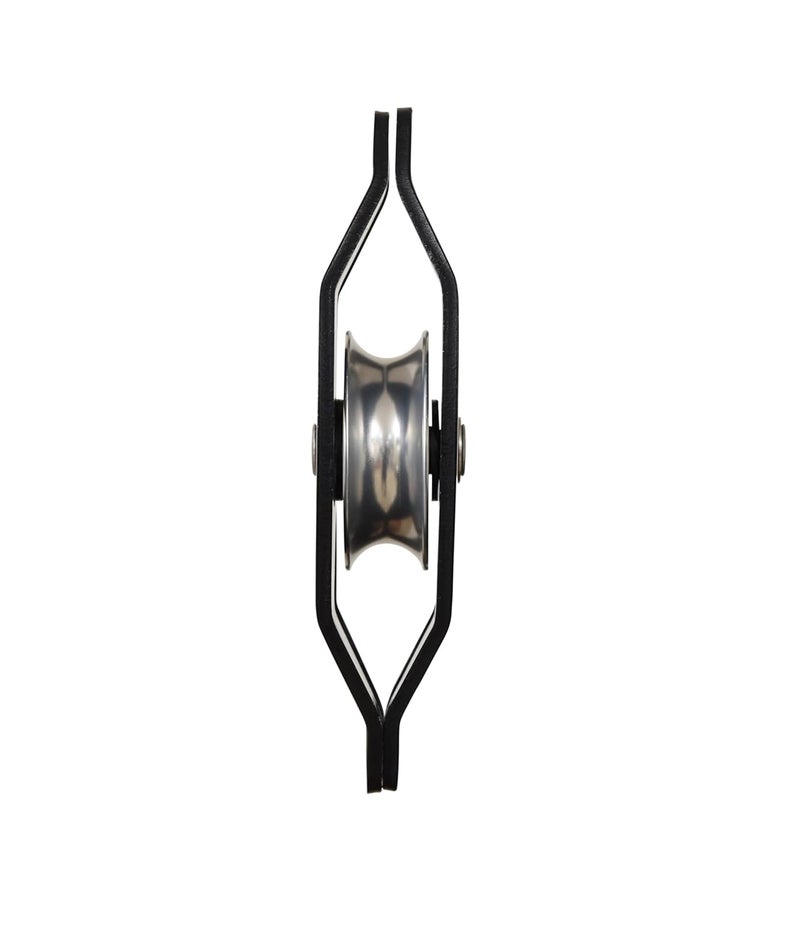 Karam Aluminium Single Pulley Double Side attachments | Heavy Duty Rope Cable Pulley System for Efficient Load Lifting | Fall Protection Safety Gear | AP014 - Image 2