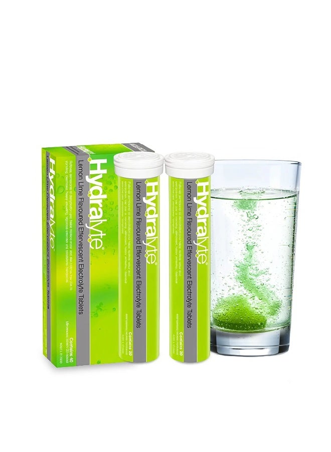 هيدراليت هيدرالايت أقراص فوارة بنكهة الليمون الحامض - 40 قرص - Image 3