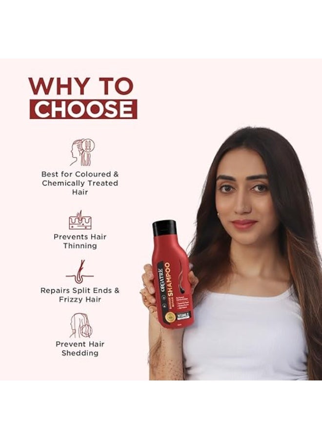 ORGATRE Damage Repair Shampoo - 250ml | For Rough, Dull & Damaged Hair | Protein & Hydrolyzed Collagen | Stronger, Vibrant Hair | For Men & Women - Image 2