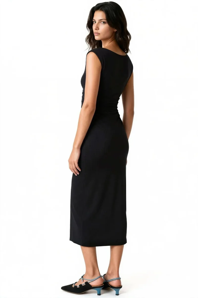 Busem BUSEM Women’s Polyamide Elastane Midi Dress