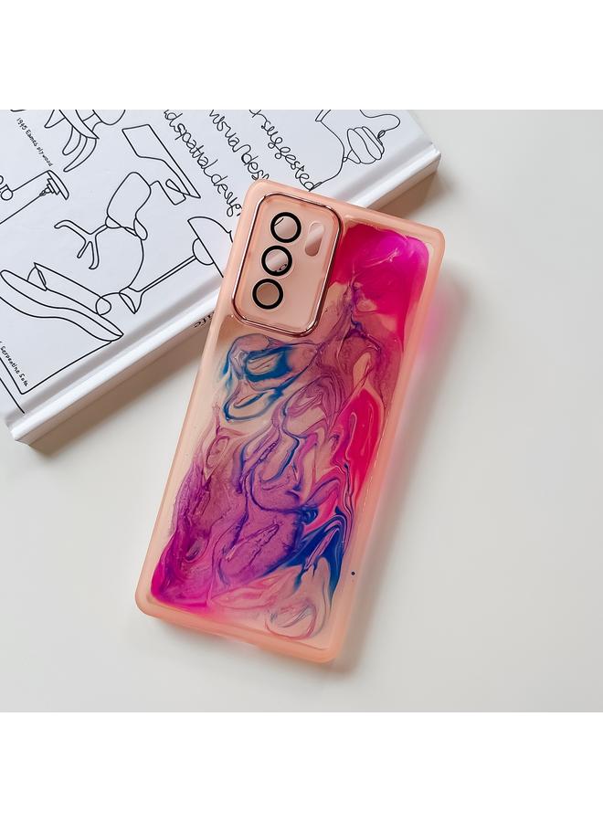 اس-توب جراب لهاتف OPPO Reno6 Pro مصنوع من مادة TPU مطلية بالزيت ومطلية بالكهرباء - Image 2