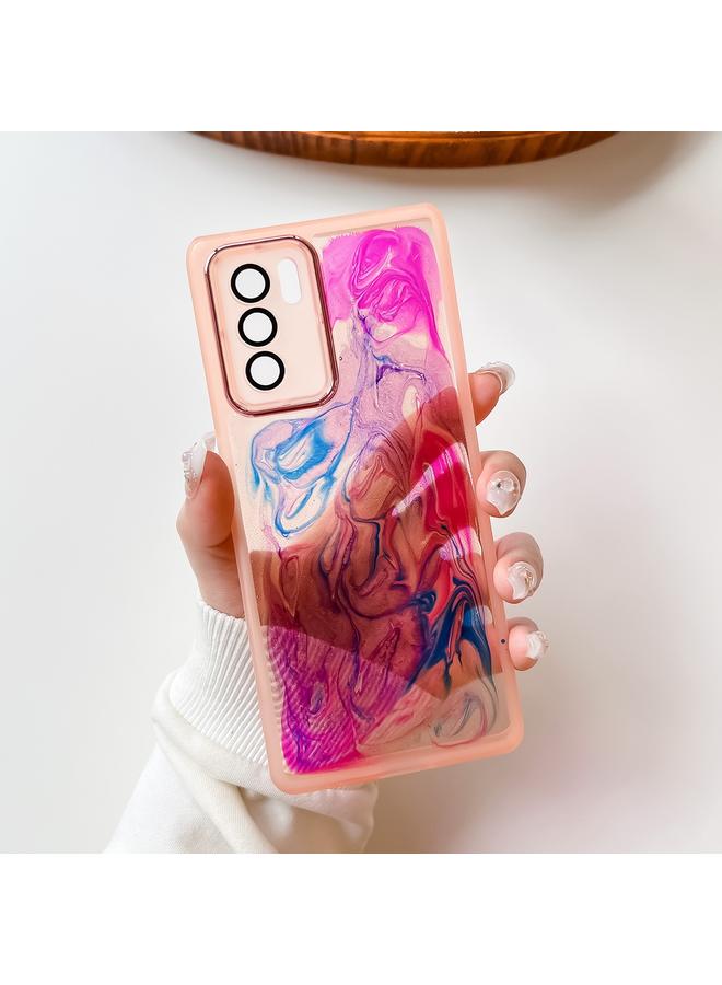 اس-توب جراب لهاتف OPPO Reno6 Pro مصنوع من مادة TPU مطلية بالزيت ومطلية بالكهرباء - Image 3