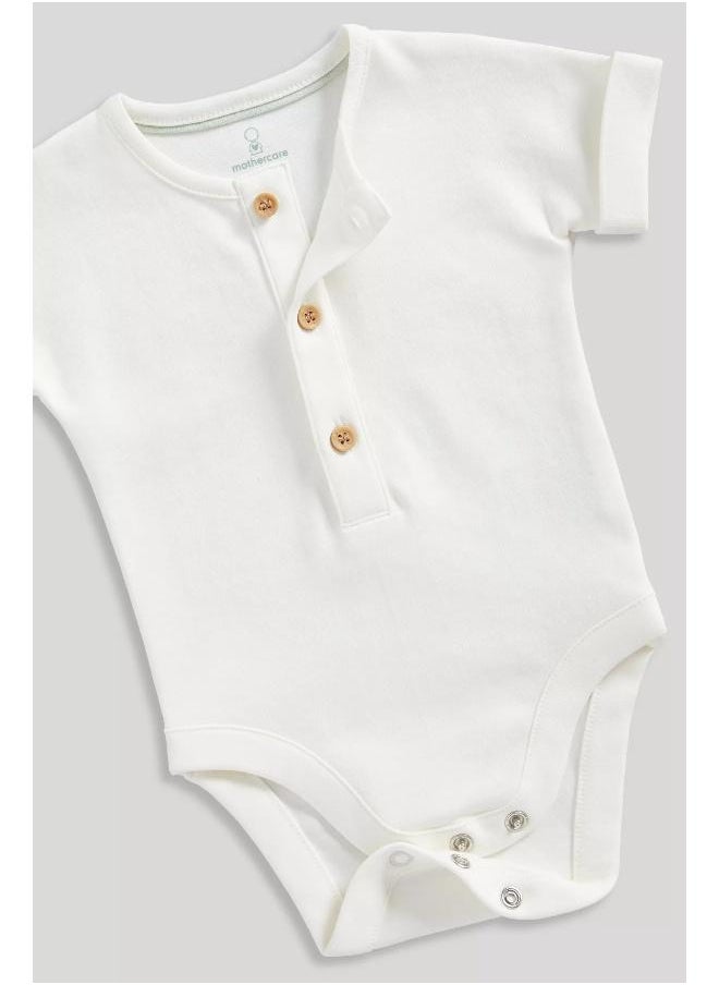 mothercare - Bibshorts, Bodysuit and Hat Set - Image 1