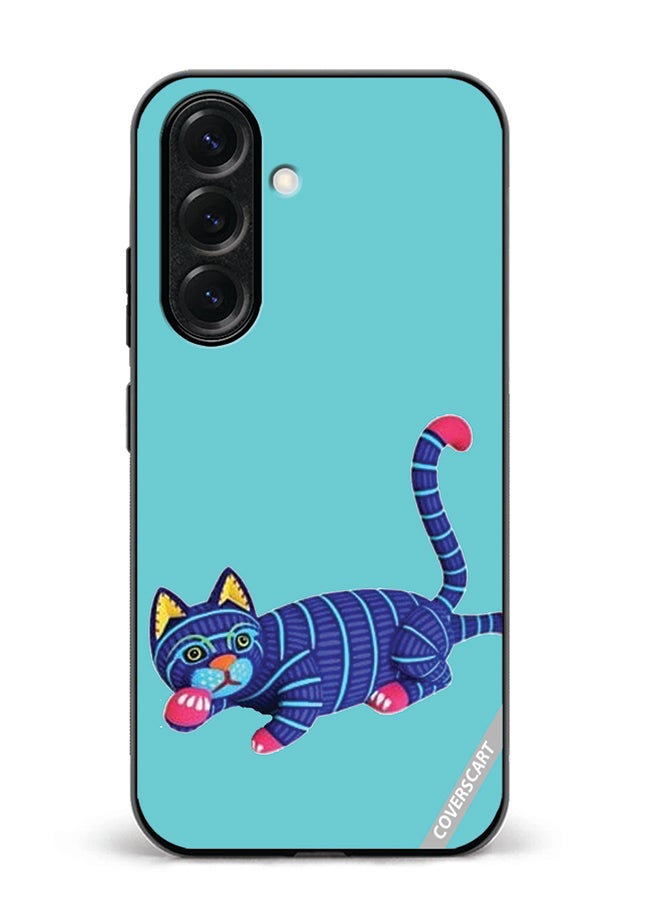 Protective Case Cover For Samsung Galaxy S25 Plus Cat Design Multicolour